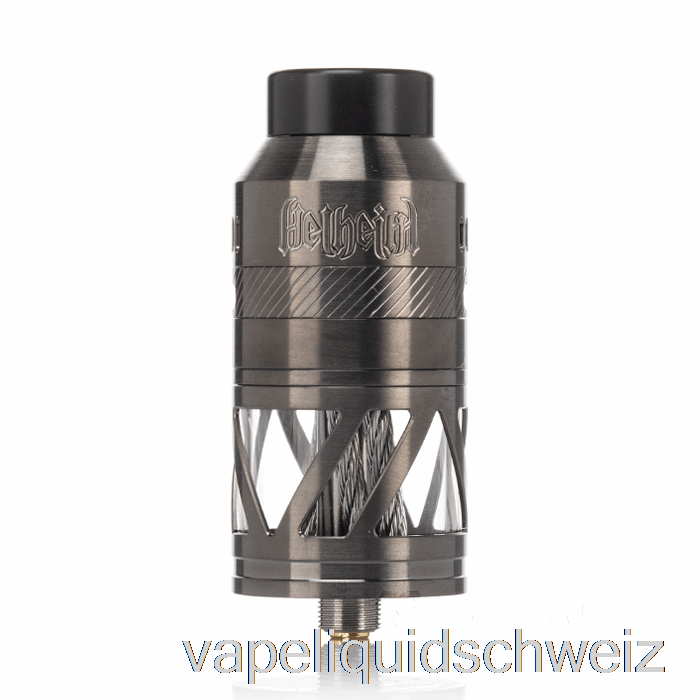 Hellvape Helheim S 25mm RTA Gunmetal Vape Ohne Nikotin